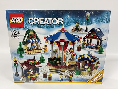Lot 654 - Lego Creator #10235 Winter Village Market Set....