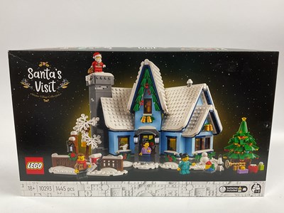 Lot 667 - Lego Winter Collection #10293 Santa's Visit....