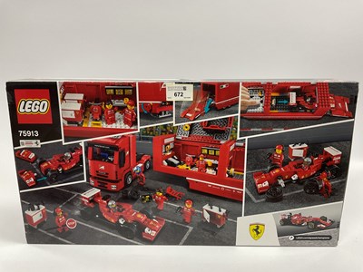 Lot 672 - Lego Speed Champions #75913 F14 T & Scuderia...