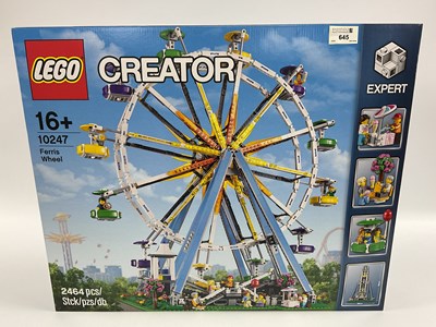 Lot 645 - Lego Creator 'Expert' #10247 Ferris Wheel Set....