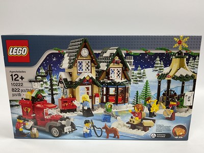 Lot 676 - Lego #10222 Winter Village Post Office Set....