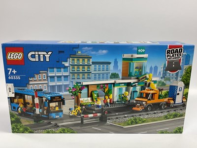 Lot 694 - Lego City #60335 Train Station Set. Sealed...