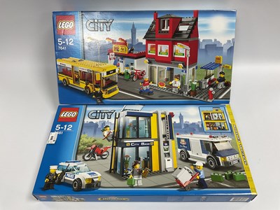 Lot 696 - Two Lego City Sets. #3661 Bank & Money...