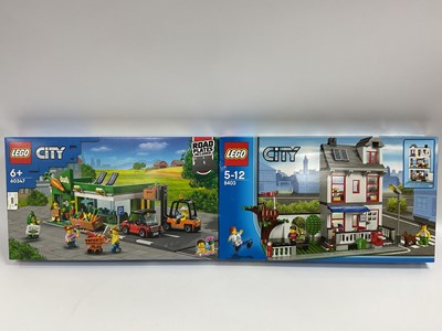 Lot 690 - Two Lego City Sets. #8403 House (crushing to...