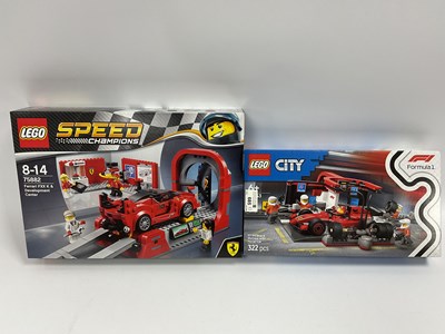 Lot 685 - Two Lego Sets comprising of Speed Champions...