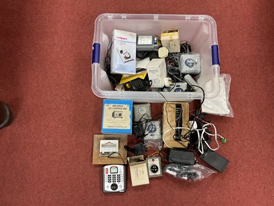 Lot 42 - A quantity of model railway control equipment...