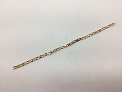 Lot 99 - A 9ct Gold Fancy Link Bracelet, approximately...