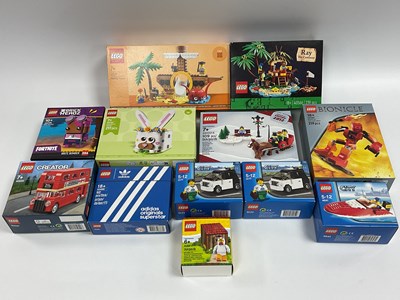 Lot 677 - Twelve Lego Sets to include #40486 Adidas...