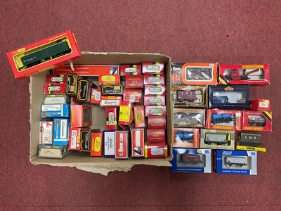 Lot 25 - Thirty Five boxed OO gauge wagons by Bachmann,...