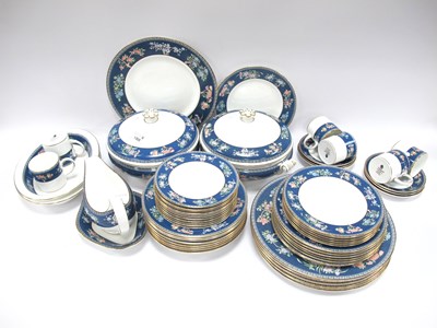 Lot 1305 - Wedgwood 'Blue Siam' Table China, of...