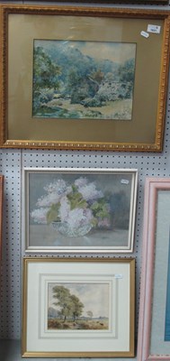 Lot 1621 - C.J. Fox, Remote Farmhouse, watercolour,...