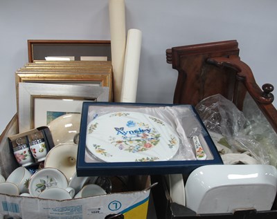 Lot 1039 - Worcester 'Wild Harvest', two tureens, square...