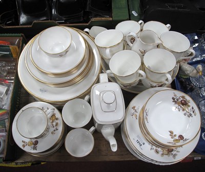 Lot 1210 - Worcester 'Golden Harvest' Table Ware, of...