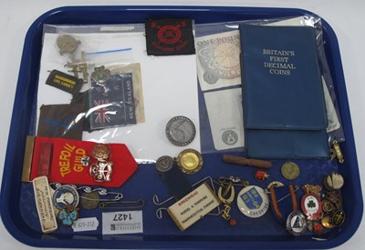 Lot 1427 - Silver Soroptomist Badge, Guides...