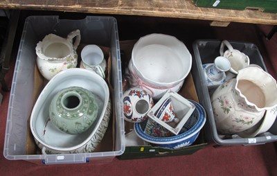 Lot 1271 - Quantity of oversized earthenware including...