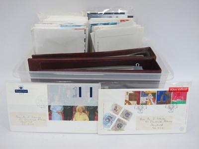 Lot 1512 - G.B. First Day Covers, in two albums and loose...