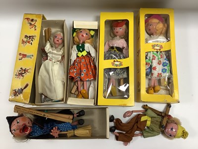 Lot 414 - A Collection of Six Pelham Puppets, to include...