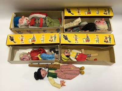 Lot 406 - A Collection of Five Pelham Puppets, Including...