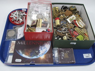 Lot 1411 - Coins and collectibles, including assorted...