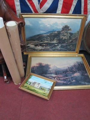 Lot 1641 - Decorative framed and loose prints: after S.R....