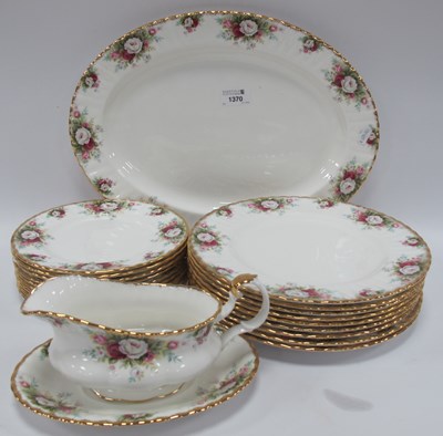 Lot 1370 - Royal Albert 'Celebration' Table China, of...
