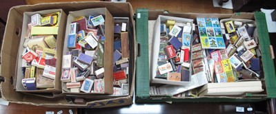 Lot 1272 - A very large collection of vintage matchboxes...