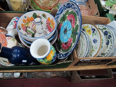 Lot 1200 - Collectors Plates, Portuguese vases and bowls,...