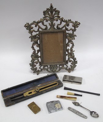 Lot 1454 - Late XIX Century Cast Iron Photo Frame, 31cm...