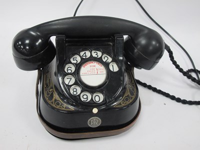 Lot 1568 - A Belgique Bell Telephone M F G company with...