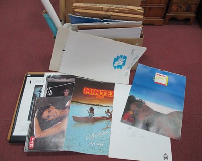 Lot 1637 - Glamour Calendars - Lambs Navy 1990, signed by...