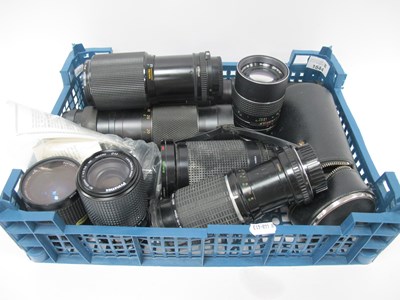 Lot 1544 - Camera Lenses; Prinzgalaxy 400mm f/6.3, Super...