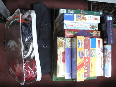 Lot 1269 - Jigsaws, Playwell Ties, Bosch GWS 20-230 H,...