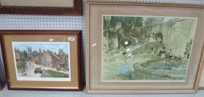 Lot 1628 - George Cunningham 'Fulwood Village', limited...