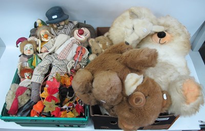 Lot 1124 - Large collection of vintage toys, including a...