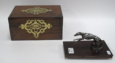Lot 1467 - A Victorian Ladies Workbox with outer ornate...