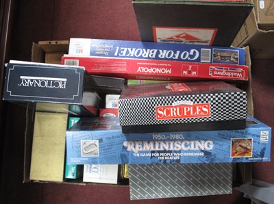 Lot 1268 - A quantity of vintage board games to include...
