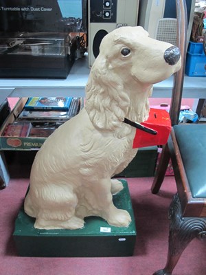 Lot 1601 - RSPCA Donation Box circa 1960s/70s as a seated...