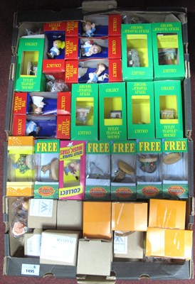Lot 1495 - Tetley Tea Folk Figures, mainly boxed - large...