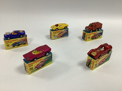 Lot 925 - Five Matchbox Superfast 1-75 including...