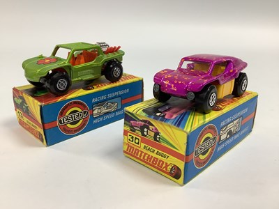 Lot 981 - Two Matchbox Superfast 1-75. #30 Beach Buggy,...