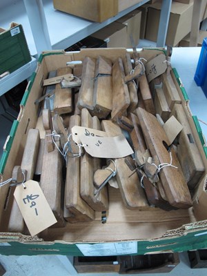 Lot 1009 - Collection Of Sixteen Wooden Planes.
