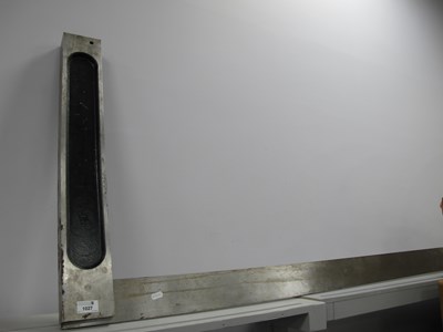 Lot 1027 - Large Metal Square, Chesterman Sheffield, 70cm...