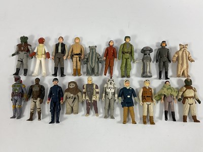 Lot 717 - Twenty Original Star Wars Trilogy Plastic...
