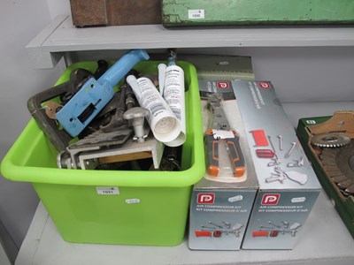 Lot 1031 - Collection Of Tools, includes two air...