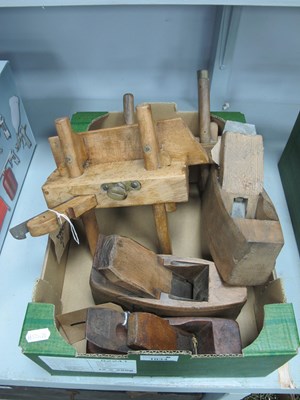 Lot 1034 - Collection Of Five Wooden Planes.