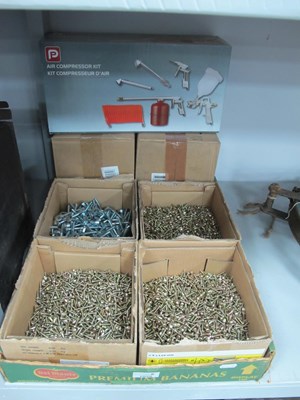Lot 1039 - Large Collection Of Screws And Bolts, together...