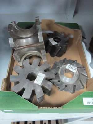 Lot 1043 - Collection Of Four Milling Cutters.