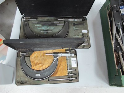Lot 1010 - A Pair Of Micrometers, 0"- 4" and 2" - 6".