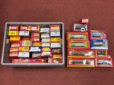 Lot 198 - Approximately forty boxed 00 gauge wagons by...