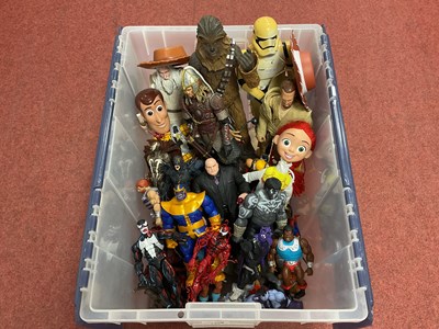 Lot 736 - A Quantity of Modern Plastic Action Figures,...